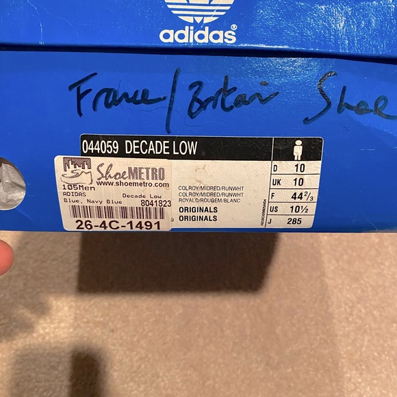 SOLD ON EBAY - Adidas Decade Low Sneakers - Size 10.5 US - Picture 8 of 8